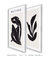 Conjunto com 2 Quadros Decorativos - Inspirado Matisse Nu Noir + Inspirado Matisse Cut-Outs Noir I na internet