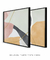 Conjunto com 2 Quadros Decorativos - Minimal N.01 Quadrado + Minimal N.02 Quadrado - loja online