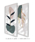 Conjunto com 2 Quadros Decorativos - Modern Flower Spring + Botanical Mint Spring - Rachel Moya | Art Studio - Quadros Decorativos