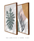 Conjunto com 2 Quadros Decorativos - Monstera Minimalista + Leaf Minimal Colors na internet