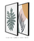 Conjunto com 2 Quadros Decorativos - Monstera Minimalista + Leaf Minimal Colors - Rachel Moya | Art Studio - Quadros Decorativos