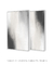 Conjunto com 2 Quadros Decorativos - Neutral Black and Grey N.01 + Neutral Black and Grey N.02 - Rachel Moya | Art Studio - Quadros Decorativos