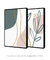 Conjunto com 2 Quadros Decorativos - Nuances Spring 03 + Folhagem Boho - comprar online