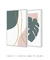 Conjunto com 2 Quadros Decorativos - Nuances Spring 03 + Monstera Spring - Rachel Moya | Art Studio - Quadros Decorativos