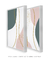 Conjunto com 2 Quadros Decorativos - Nuances Spring 03 + Nuances Spring 02 - Rachel Moya | Art Studio - Quadros Decorativos