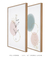 Imagem do Conjunto com 2 Quadros Decorativos - Ramo Minimalista + Nordic Green