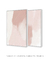 Conjunto com 2 Quadros Decorativos - Rose Mist N.01 + Rose Mist N.02 - Rachel Moya | Art Studio - Quadros Decorativos