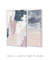 Conjunto com 2 Quadros Decorativos - Serenade + Rose and Blue Ocean - Rachel Moya | Art Studio - Quadros Decorativos