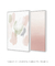 Conjunto com 2 Quadros Decorativos - Serenity Rose Díptico N.01 + Blooming - Rachel Moya | Art Studio - Quadros Decorativos