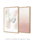 Conjunto com 2 Quadros Decorativos - Serenity Rose Díptico N.01 + Blooming