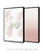 Conjunto com 2 Quadros Decorativos - Serenity Rose Díptico N.01 + Blooming - comprar online