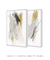 Conjunto com 2 Quadros Decorativos - Soft Minimal Strokes 01 + Soft Minimal Strokes 02 - Rachel Moya | Art Studio - Quadros Decorativos