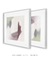 Conjunto com 2 Quadros Decorativos - Violet 01 Quadrado + Violet 02 Quadrado - loja online