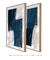 Conjunto com 2 Quadros Decorativos - Wild Blue N.01 + Wild Blue N.02 - comprar online