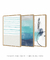 Conjunto com 3 Quadros Decorativos - Beach + Aquarela Azul + Aqua Blue - loja online