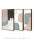Imagem do Conjunto com 3 Quadros Decorativos - Modern Shapes 01 + Modern Shapes 02 + Modern Shapes 04