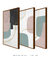 Conjunto com 3 Quadros Decorativos - Modern Shapes 01 + Modern Shapes 02 + Modern Shapes 04 - comprar online