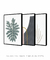 Conjunto com 3 Quadros Decorativos - Monstera Minimalista + Modern Shapes 06 + Leaf Minimal Bege na internet