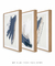 Conjunto com 3 Quadros Decorativos - Nocturne N.01 + Nocturne N.02 + Nocturne N.03