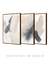 Imagem do Conjunto com 3 Quadros Decorativos - Overland N.03 + Navy and Beige Mist N.01 + Overland Strokes