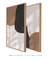 Conjuntos com 2 Quadros Decorativos - Earthly Shapes N.01 + Earthly Shapes N.02 - loja online