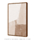 Imagem do Quadro Decorativo Abstract Brown Layers N.01