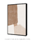 Quadro Decorativo Abstract Brown Layers N.02