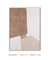 Imagem do Quadro Decorativo Abstract Brown Layers N.02