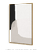 Quadro Decorativo Abstrato Modern Shapes Neutral 01 - loja online