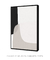Quadro Decorativo Abstrato Modern Shapes Neutral 01 - comprar online