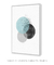 Quadro Decorativo Abstrato Nórdico Azul - Rachel Moya | Art Studio - Quadros Decorativos