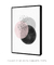 Quadro Decorativo Abstrato Nórdico Rosa II - comprar online