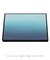 Quadro Decorativo Abstrato Oceano Azul Horizontal - loja online