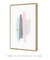 Quadro Decorativo Abstrato Rose Aqua - loja online