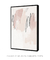 Quadro Decorativo Abstrato Rose-Colored