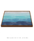 Quadro Decorativo Aquarela Azul Horizontal - comprar online