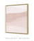 Quadro Decorativo Aquarela Tons de Rosa Quadrado - comprar online