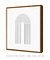 Quadro Decorativo Arco Minimalista Boho Quadrado - comprar online