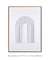 Quadro Decorativo Arco Minimalista Boho - comprar online