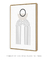 Quadro Decorativo Arcos Boho Neutral N.03 - loja online