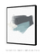 Quadro Decorativo Azul Minimalista N.01 Quadrado - Rachel Moya | Art Studio - Quadros Decorativos
