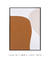 Quadro Decorativo Balance Minimal Terracota 03 - Rachel Moya | Art Studio - Quadros Decorativos