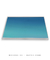 Quadro Decorativo Degradê Azul Celeste Horizontal - Rachel Moya | Art Studio - Quadros Decorativos
