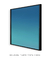 Quadro Decorativo Degradê Azul Celeste Quadrado na internet