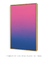 Quadro Decorativo Degradê Rosa e Azul Díptico N.01 - loja online