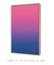 Quadro Decorativo Degradê Rosa e Azul Díptico N.02 - loja online