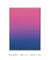 Quadro Decorativo Degradê Rosa e Azul Díptico N.02 - loja online