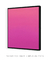 Quadro Decorativo Degradê Rosa Magenta Quadrado - comprar online