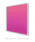 Quadro Decorativo Degradê Rosa Magenta Quadrado - Rachel Moya | Art Studio - Quadros Decorativos