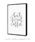 Quadro Decorativo Frase But First Coffee Branco - comprar online